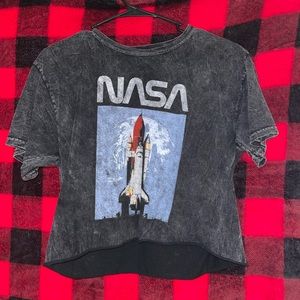 nasa crop top